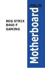 Asus ROG STRIX B460-F GAMING Manual preview