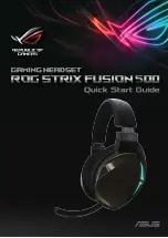 Asus ROG Strix Fusion 500 Quick Start Manual preview