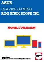 Asus ROG STRIX SCOPE TKL Quick Start Manual preview