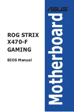 Asus ROG STRIX X470-F GAMING Bios Manual preview