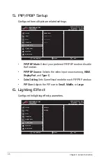 Предварительный просмотр 28 страницы Asus ROG STRIX XG349C Series Manual