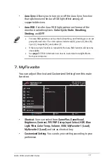 Предварительный просмотр 29 страницы Asus ROG STRIX XG349C Series Manual