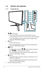 Предварительный просмотр 10 страницы Asus ROG SWIFT PG258Q User Manual