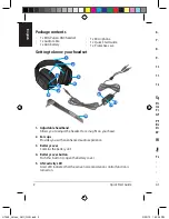 Предварительный просмотр 2 страницы Asus ROG Vulcan ANC Quick Start Manual