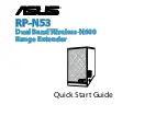 Предварительный просмотр 1 страницы Asus RP-AC52 Quick Start Manual