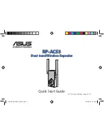 Preview for 1 page of Asus RP-AC53 Quick Start Manual