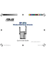 Preview for 1 page of Asus RP-N12 Quick Start Manual