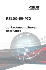 Asus RS100-E9-P12 User Manual preview