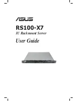 Asus RS100-X7 User Manual preview