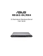 Asus RS162-E4 RX4 User Manual preview