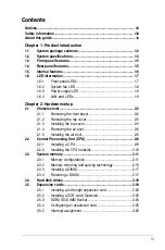 Preview for 3 page of Asus RS260-E4 RX8 Service Manual