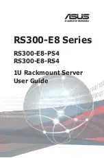 Asus RS300-E8 Series User Manual предпросмотр