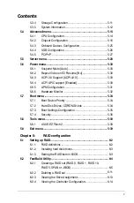 Предварительный просмотр 5 страницы Asus RS500A-E6/PS4 User Manual