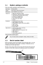 Предварительный просмотр 12 страницы Asus RS500A-E6/PS4 User Manual