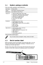 Preview for 12 page of Asus RS500A-S6/PS4 User Manual