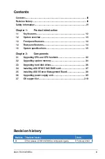 Preview for 3 page of Asus RS700-E6 - 1U Rm Bb Tylesburg 36D Xeon-dp 4XSATA Hot-swap Configuration Manual