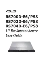 Asus RS700D-E6 RS8 User Manual preview