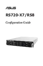 Предварительный просмотр 1 страницы Asus RS720-X7/RS8 Configuration Manual