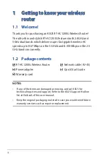 Preview for 6 page of Asus RT-AC1200G User Manual