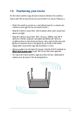 Предварительный просмотр 9 страницы Asus RT-AC1200G User Manual