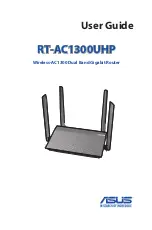 Предварительный просмотр 1 страницы Asus RT-AC1300UHP User Manual