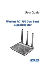 Preview for 1 page of Asus RT-AC1750B1 Manual