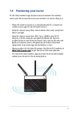 Preview for 9 page of Asus RT-AC1900P User Manual