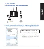 Предварительный просмотр 7 страницы Asus RT-AC2400 Quick Start Manual