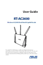 Preview for 1 page of Asus RT-AC2600 User Manual