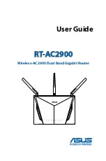 Preview for 1 page of Asus RT-AC2900 User Manual