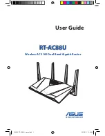 Asus RT-AC3100 User Manual preview