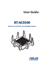 Preview for 1 page of Asus RT-AC5300 User Manual