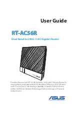 Preview for 1 page of Asus RT-AC56R User Manual