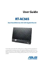 Preview for 1 page of Asus RT-AC56S User Manual