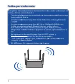 Preview for 4 page of Asus RT-AC58U V3 Quick Start Manual