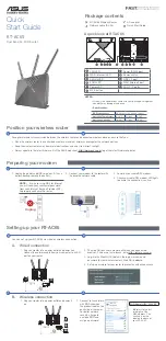 Preview for 1 page of Asus RT-AC65 Quick Start Manual