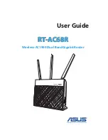 Preview for 1 page of Asus RT-AC68R User Manual