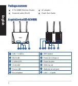 Предварительный просмотр 2 страницы Asus RT-AC85MR Quick Start Manual