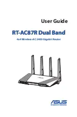 Preview for 1 page of Asus RT-AC87R User Manual