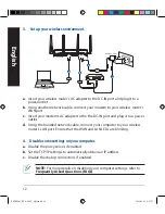 Предварительный просмотр 12 страницы Asus RT-AC88U Quick Start Manual