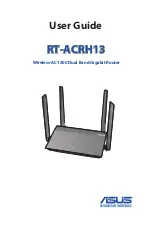 Предварительный просмотр 1 страницы Asus RT-ACRH13 User Manual