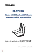 Asus RT-AX1800S Quick Start Manual preview