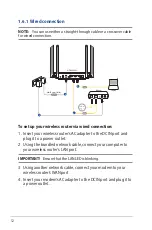 Preview for 12 page of Asus RT-AX1800U User Manual