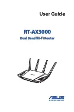 Asus RT-AX3000 User Manual предпросмотр