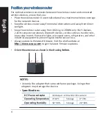 Preview for 4 page of Asus RT-AX5700 Quick Start Manual