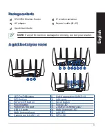 Предварительный просмотр 2 страницы Asus RT-AX95U Quick Start Manual