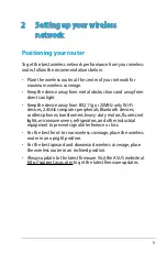 Preview for 9 page of Asus RT-N10 - Wireless Router - 802.11b/g/n User Manual