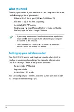 Preview for 10 page of Asus RT-N10 - Wireless Router - 802.11b/g/n User Manual