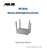 Asus RT-N19 Quick Start Manual preview