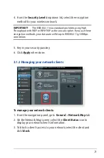 Предварительный просмотр 23 страницы Asus RT1901 User Manual